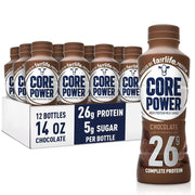 Fairlife Core Power Chocolate Protein Shake 26g – 12 Pack (14 fl oz Bottles)