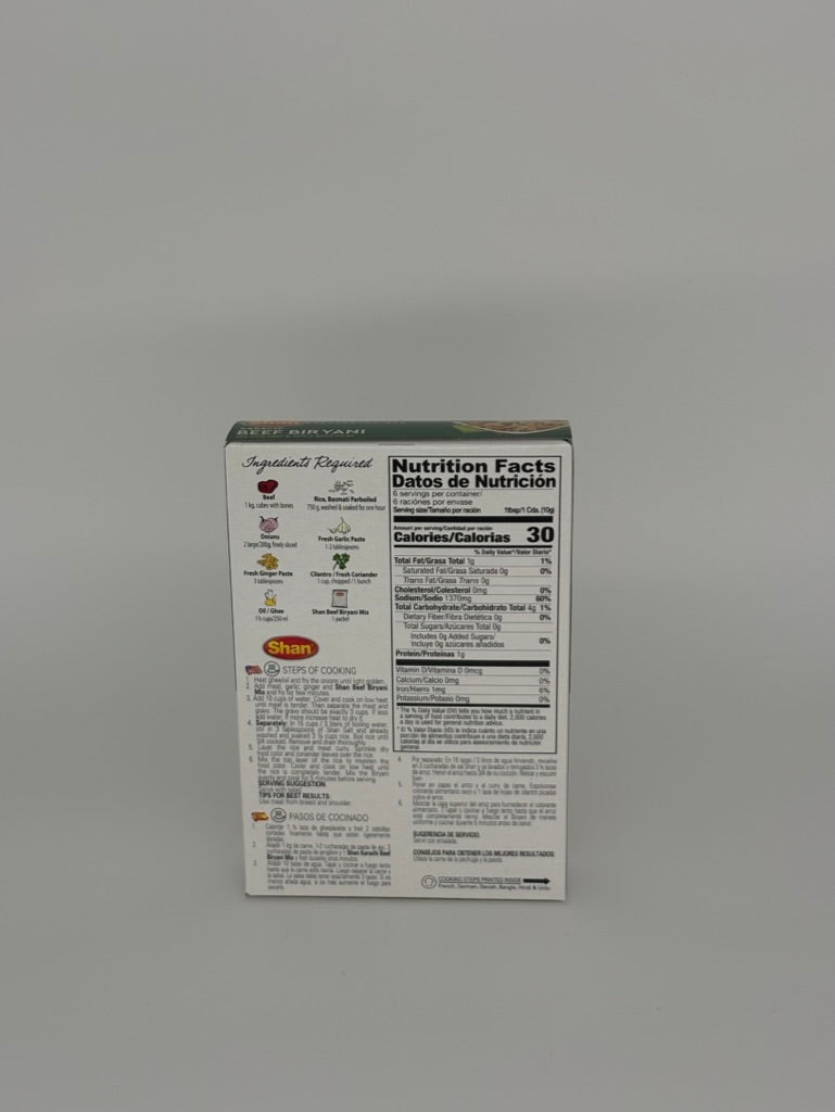 Shan Karachi Beef Biryani 60g