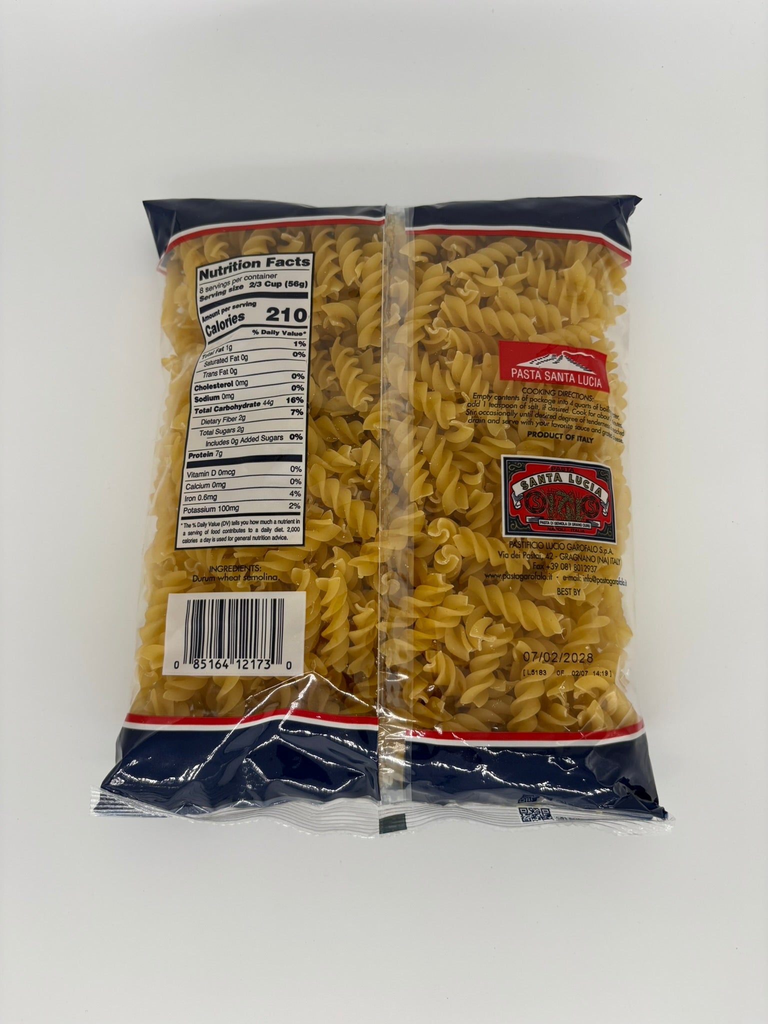 Pasta Santa Lucia 63 Fusilli