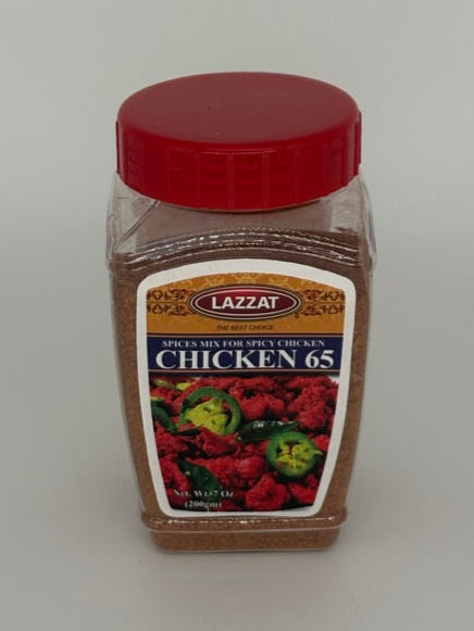 Lazzat Chicken 65 - Spices Mix for Spicy Chicken 7oz