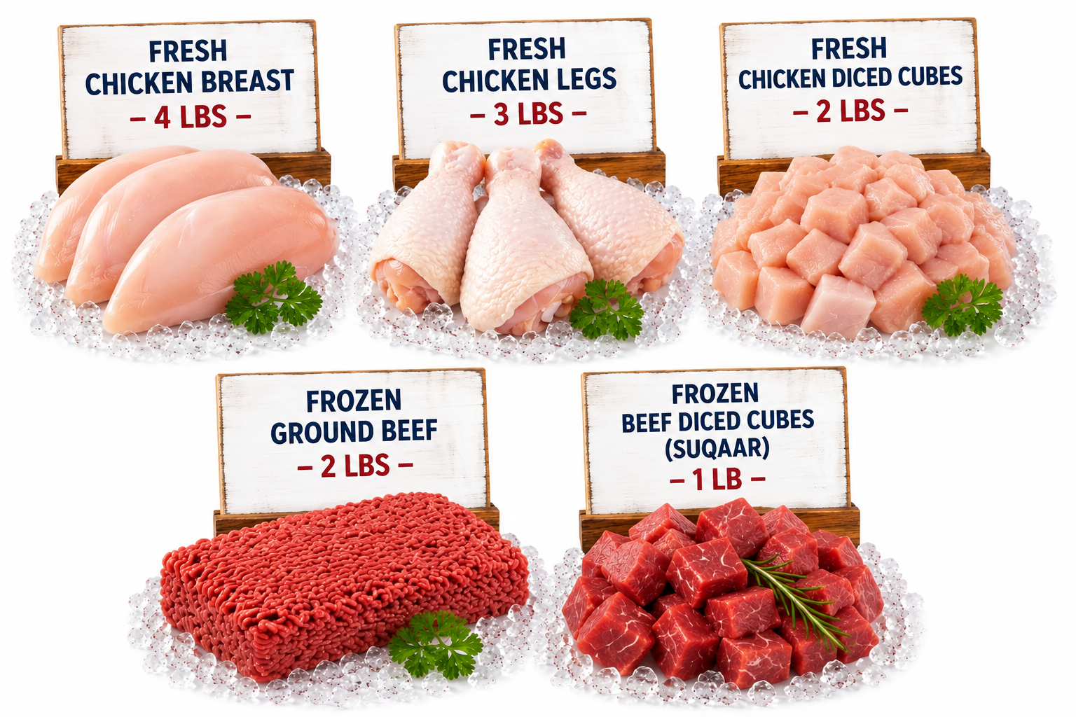 Beef & Chicken BundleBox – 12 lbs | No Goat, All Flavor