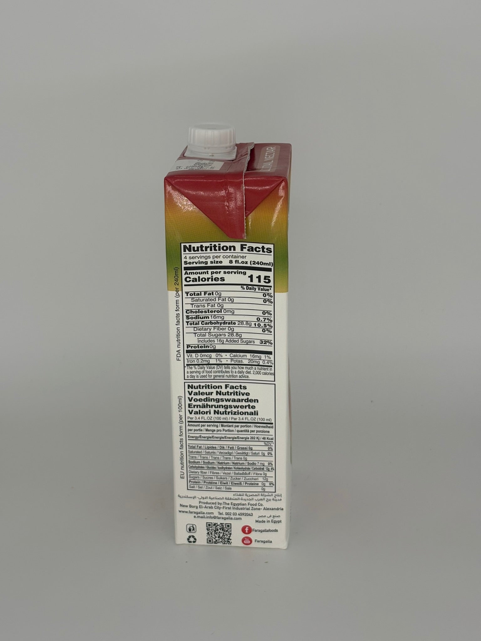 Easy Mouzuo Cocktail Nectar (1 Liter Box)