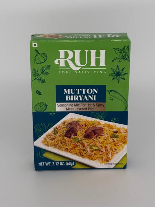 Ruh Soul Satisfying Mutton Biryani 60g (Pack of 2)