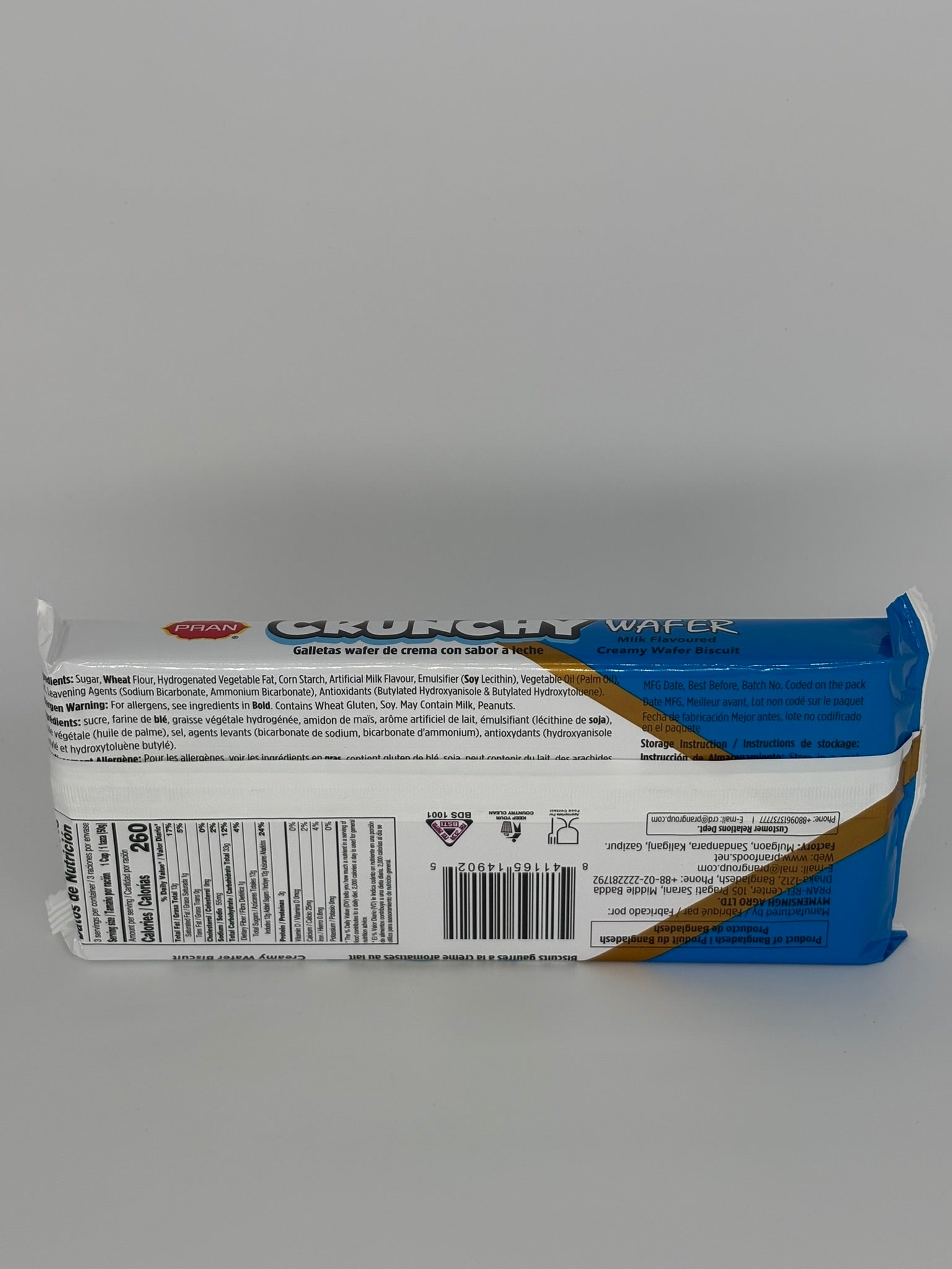 Pran Crunchy Wafer (Milk Flavoured)