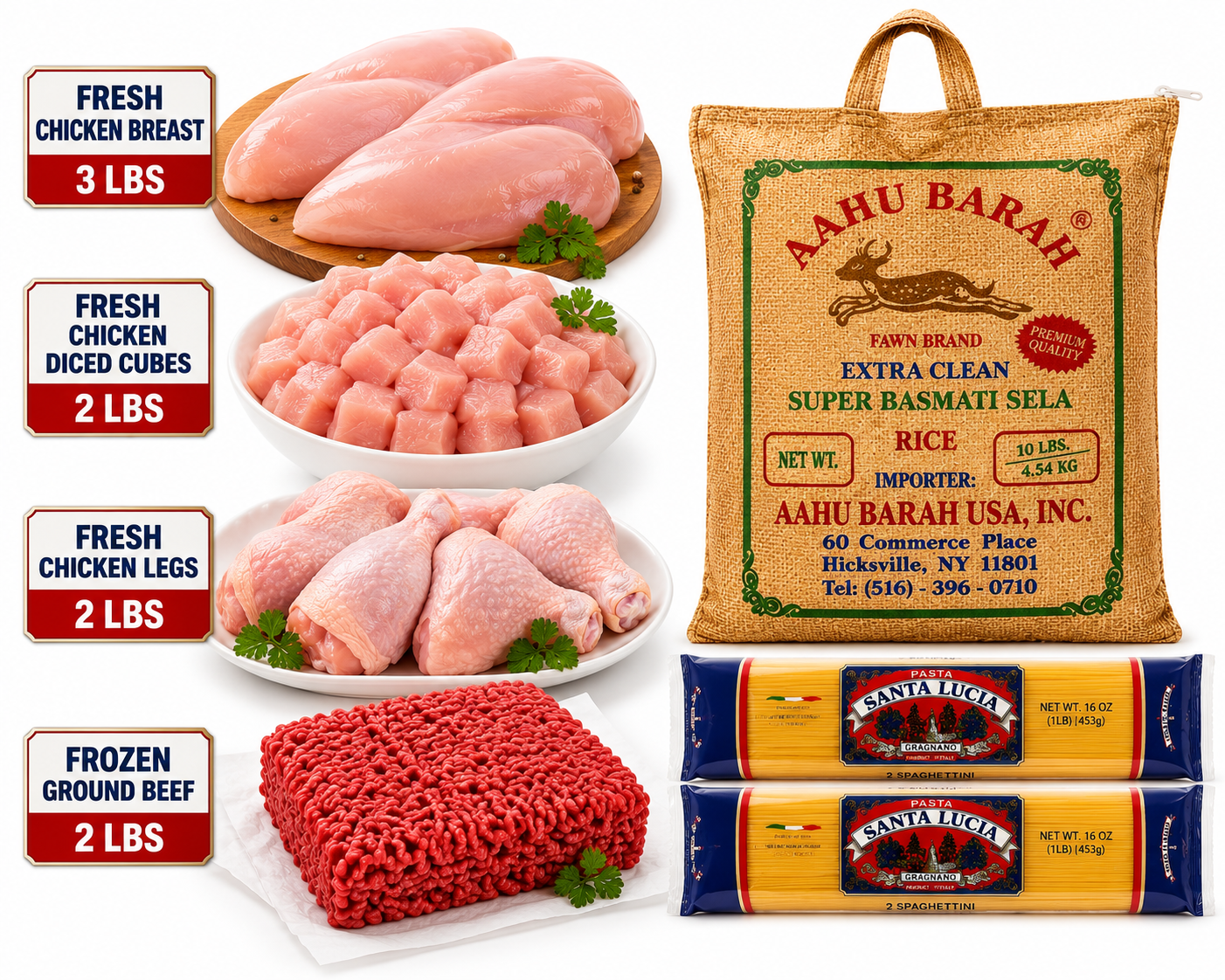 Family Pantry BundleBox – Halal Protein + Pantry Staples | Full Week of Meals