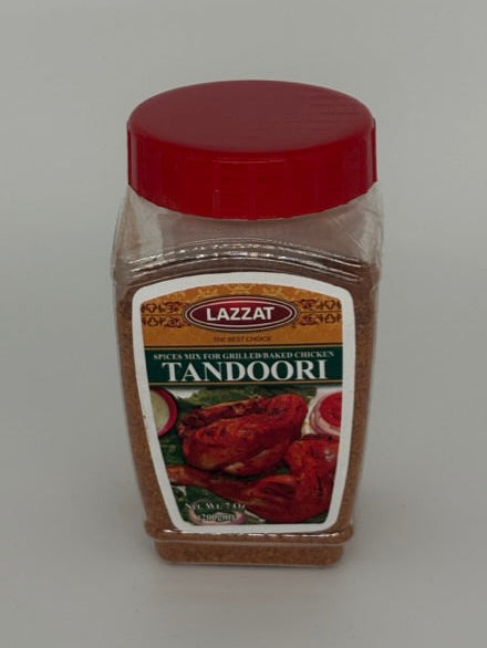 Lazzat Tandoori Spices Mixed for Grilled/Baked Chicken 7oz