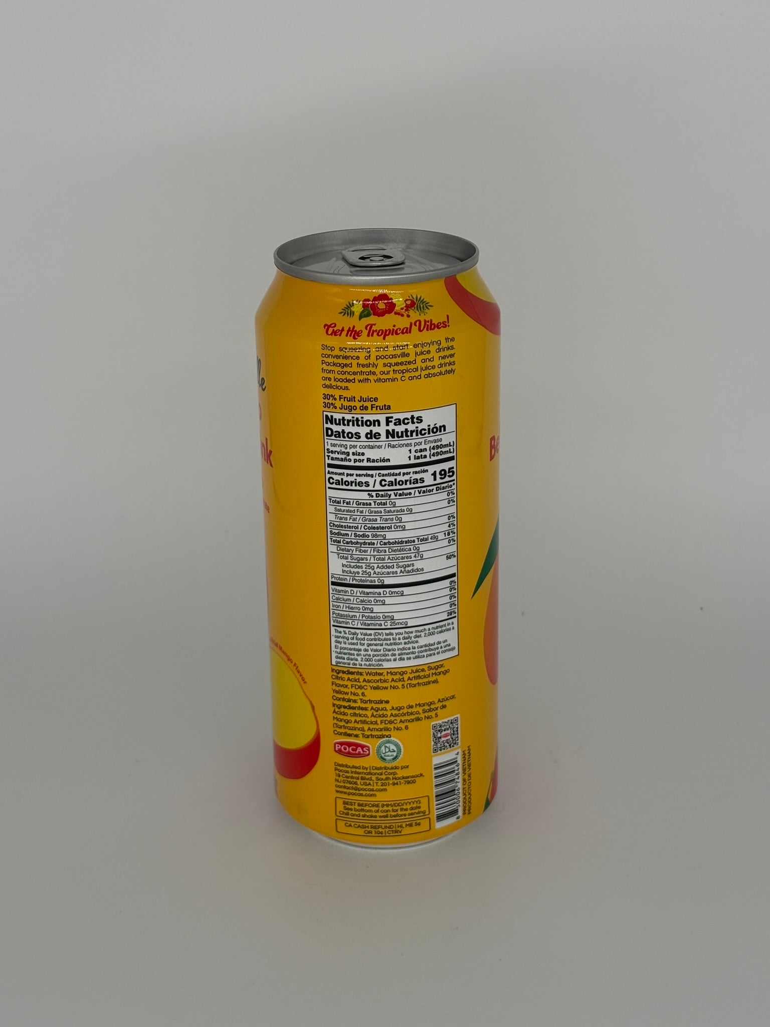Pocasville Mango Bebida de Jugo (Can)