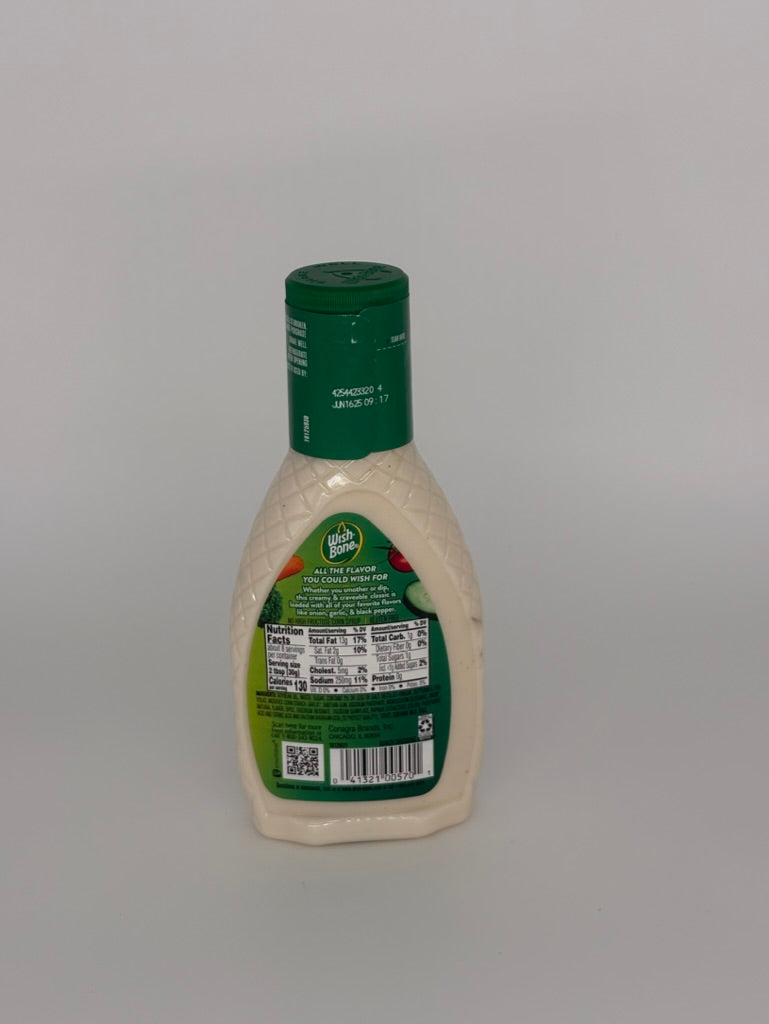 Wish Bone Ranch Dressing 237ml