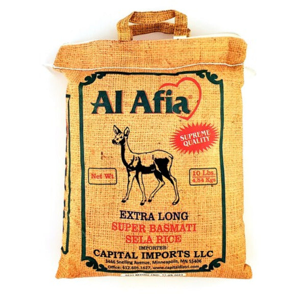 Al Afia Basmati Sela Rice 10 lb