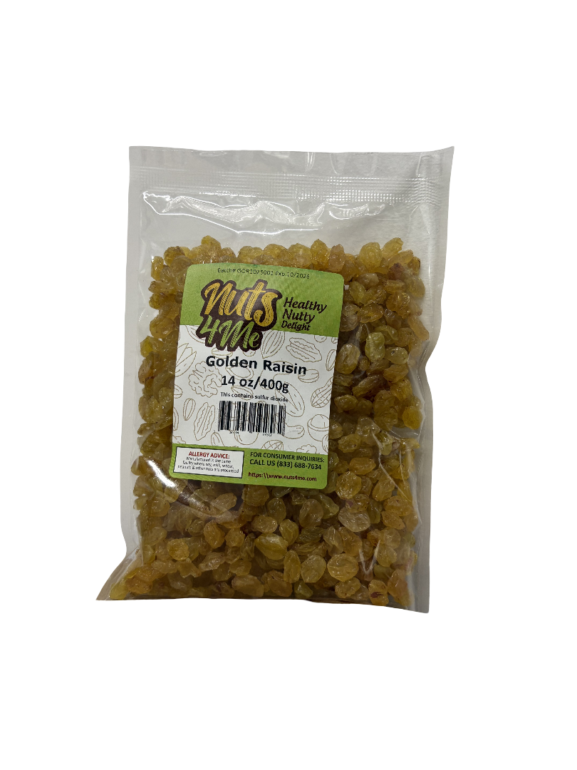 Golden Raisin Nuts 4 Me