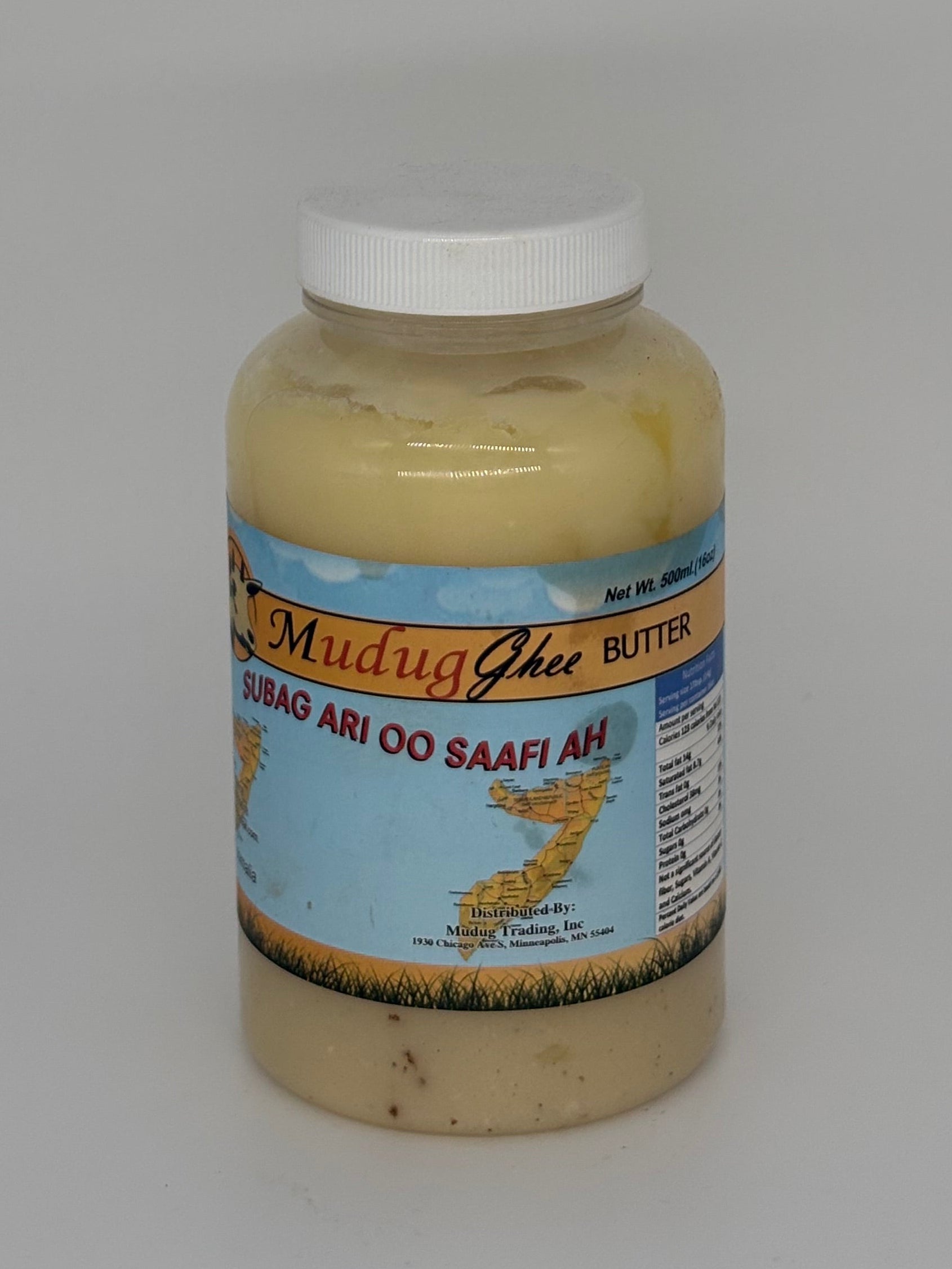 Mudug Ghee Butter (Subag Ari Oo Saafi Ah)
