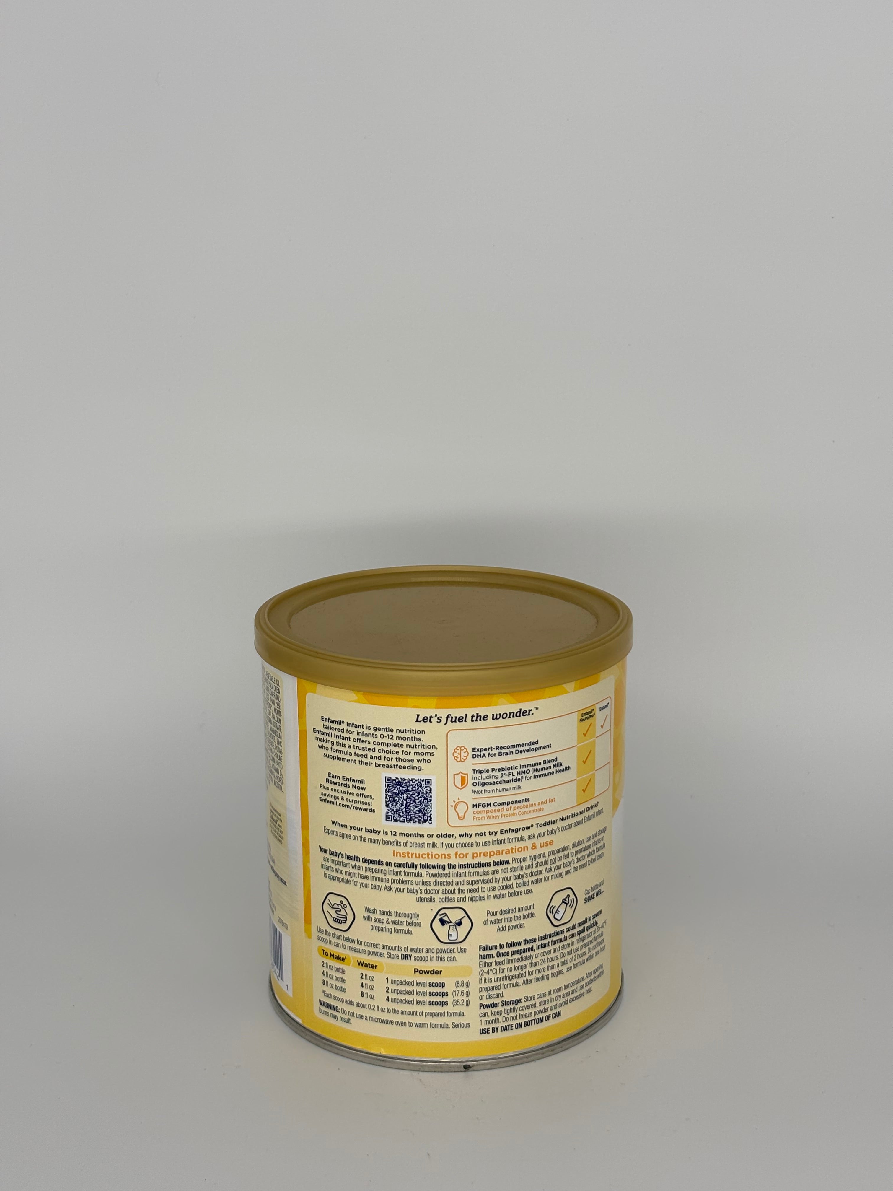 Enfamil Infant Formula (Milk-based Powder with Iron)