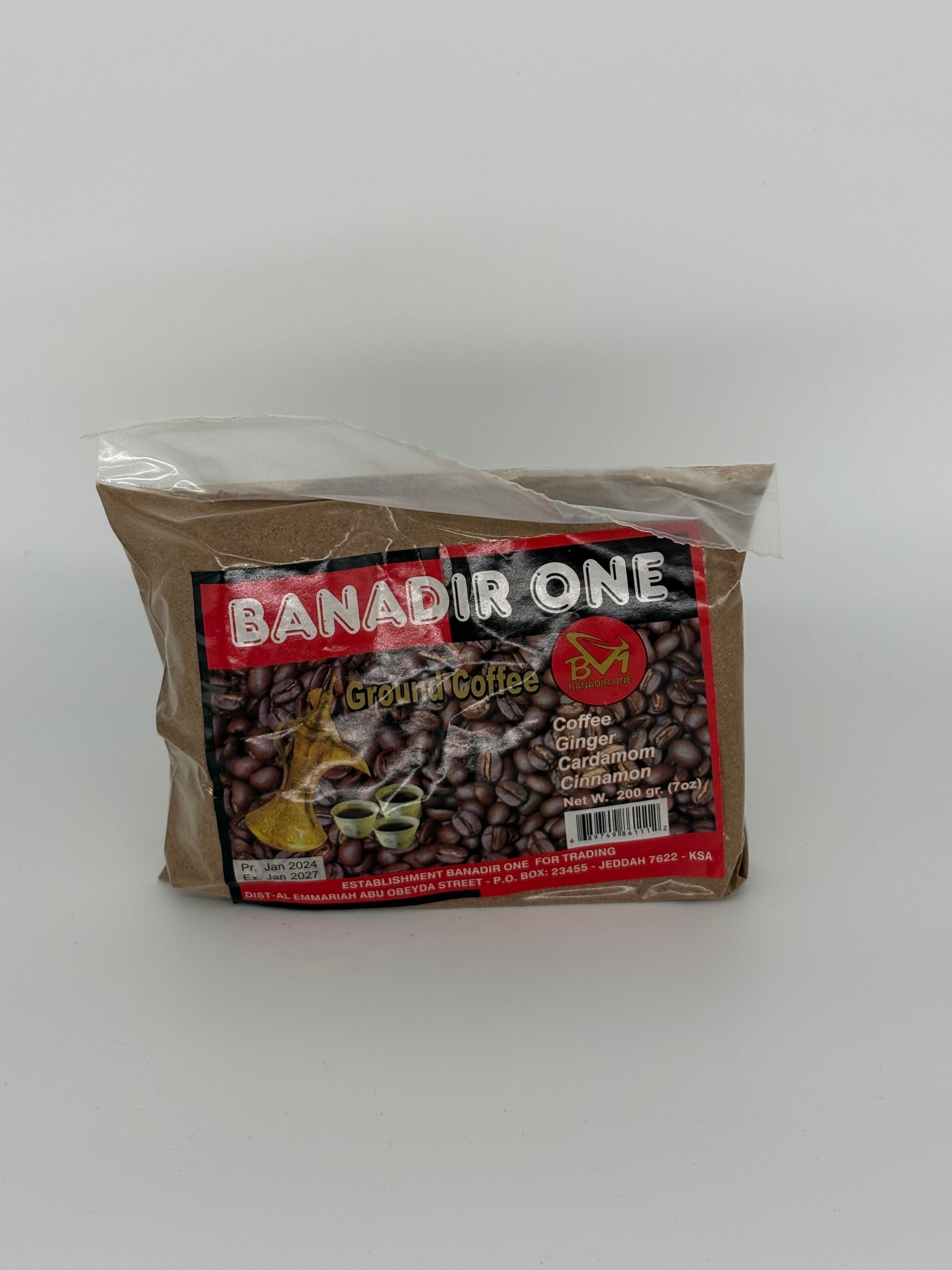 Banadir One Ground Coffee (with Ginger, Cardamom, Cinnamon)