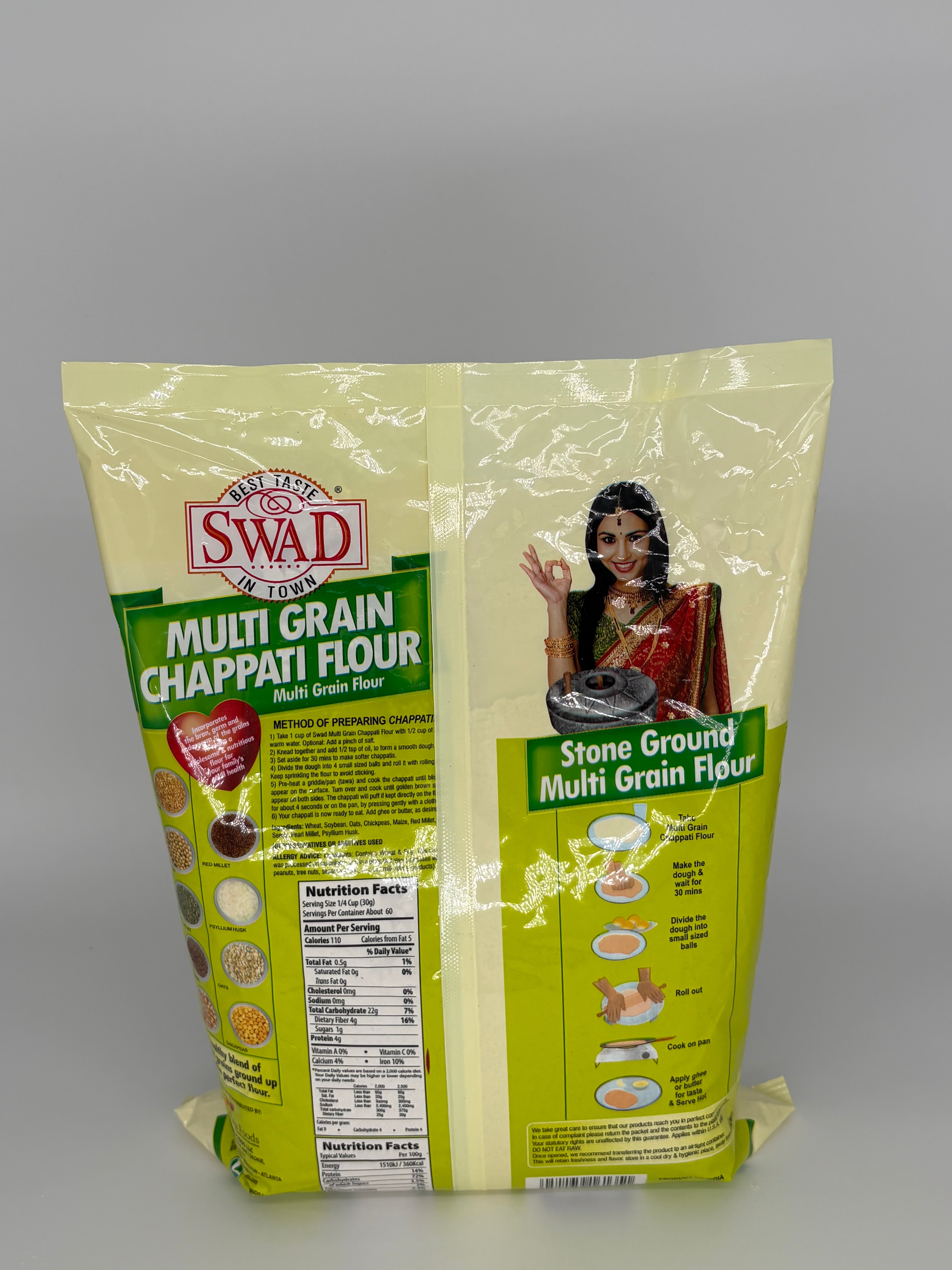 Swad Multi Grain Chappati Flour Small