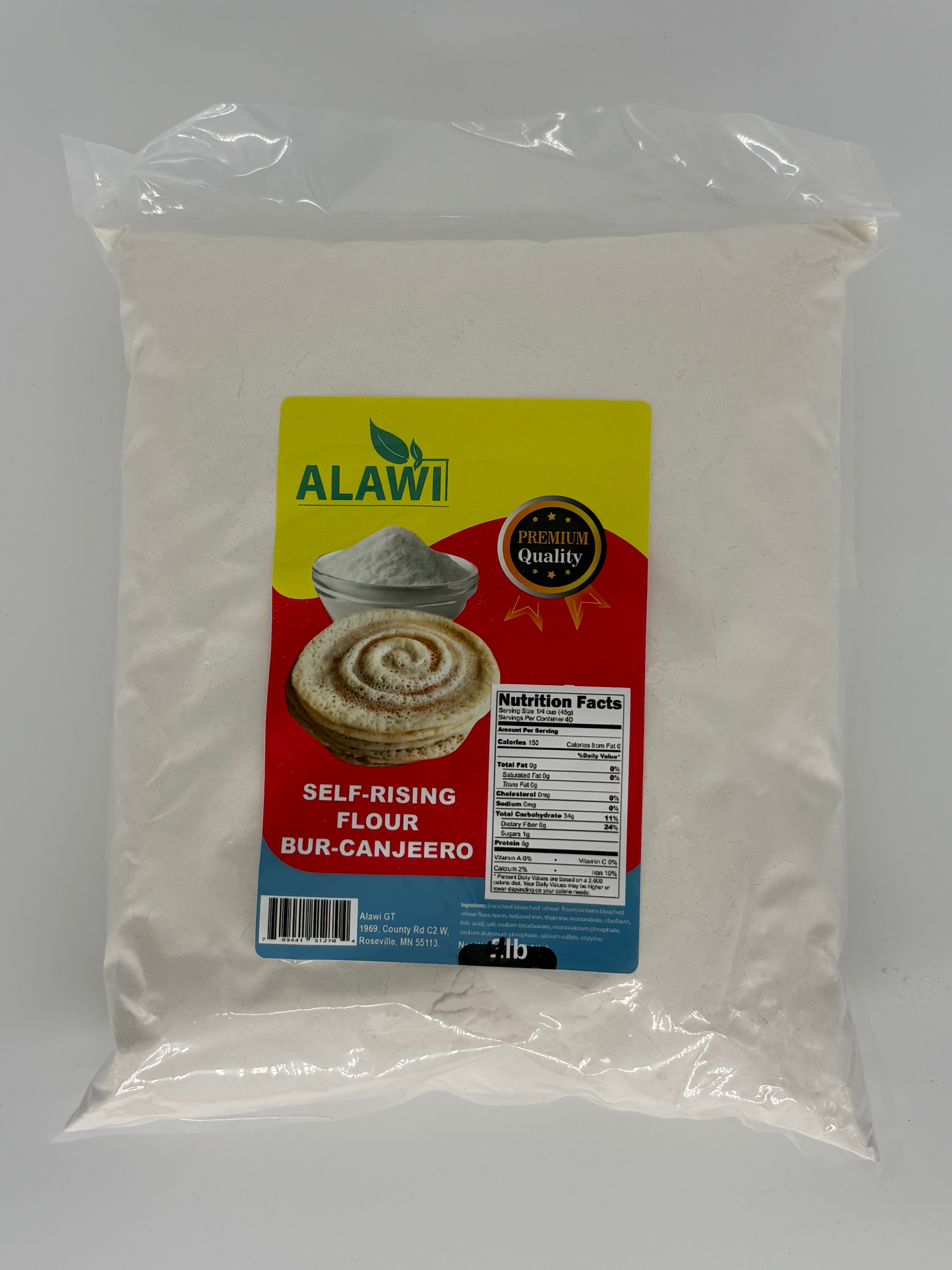 Alawi Self-Rising Flour Bur-Canjeero (5 Lb)