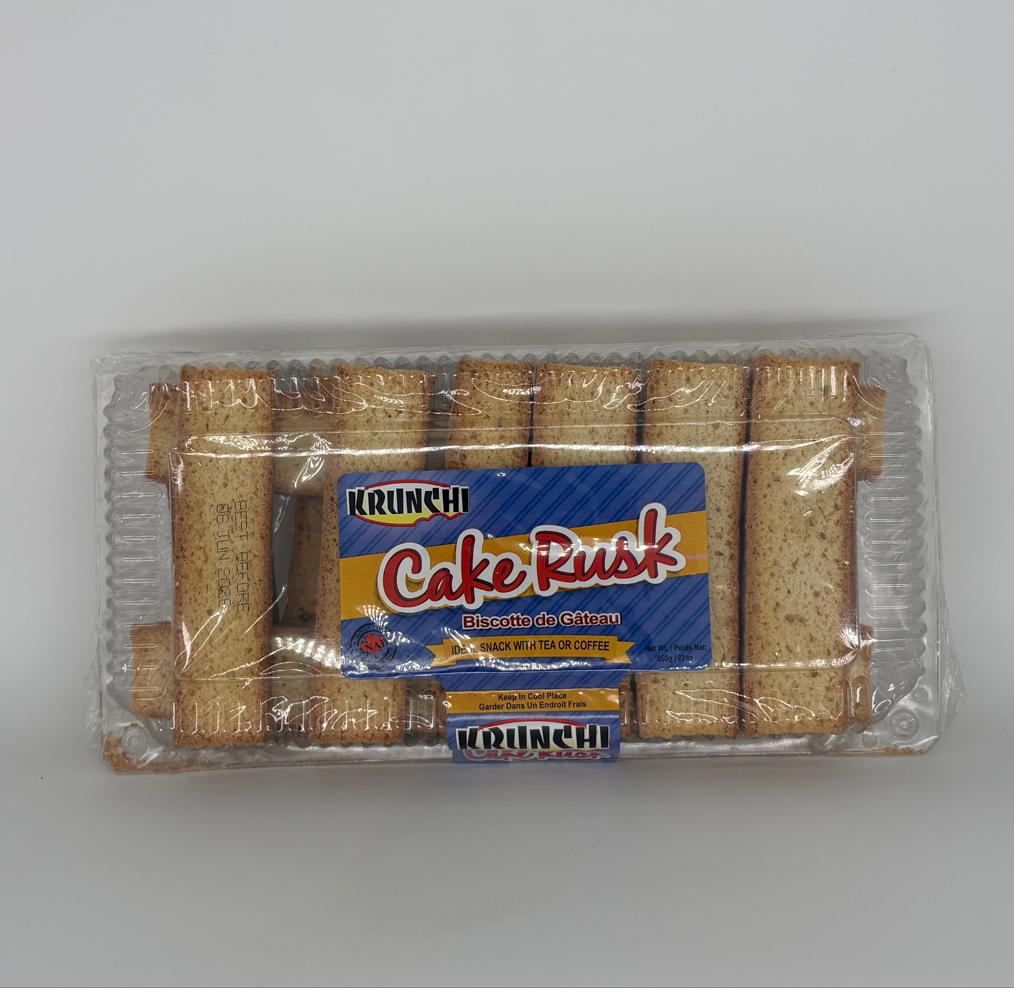 Krunchi Cake Rusk (Biscotte de Gâteau)