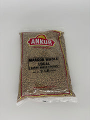 Ankur Masoor Whole Local Large Green Lentils