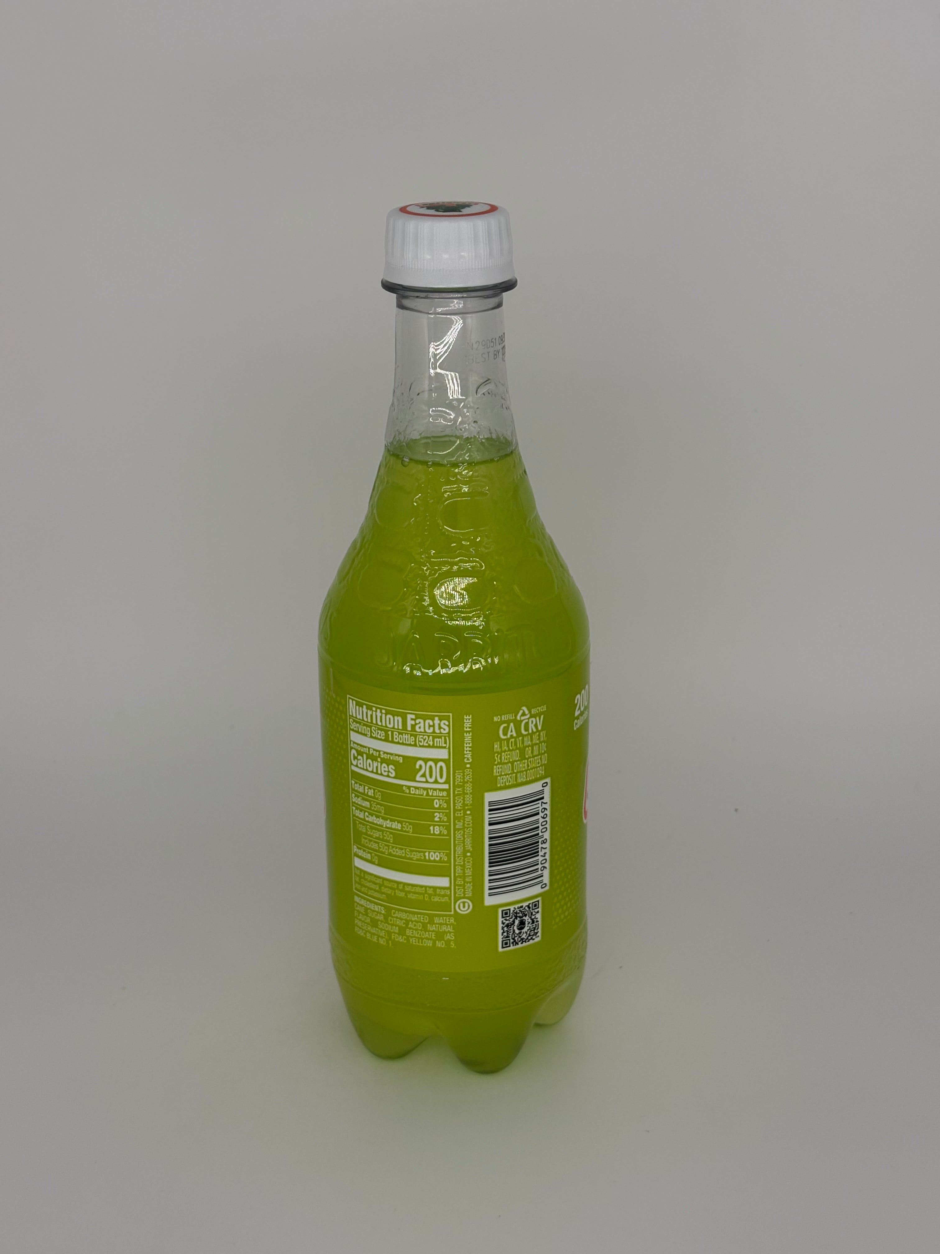 Lime Natural Flavor Soda (Plastic Bottle)