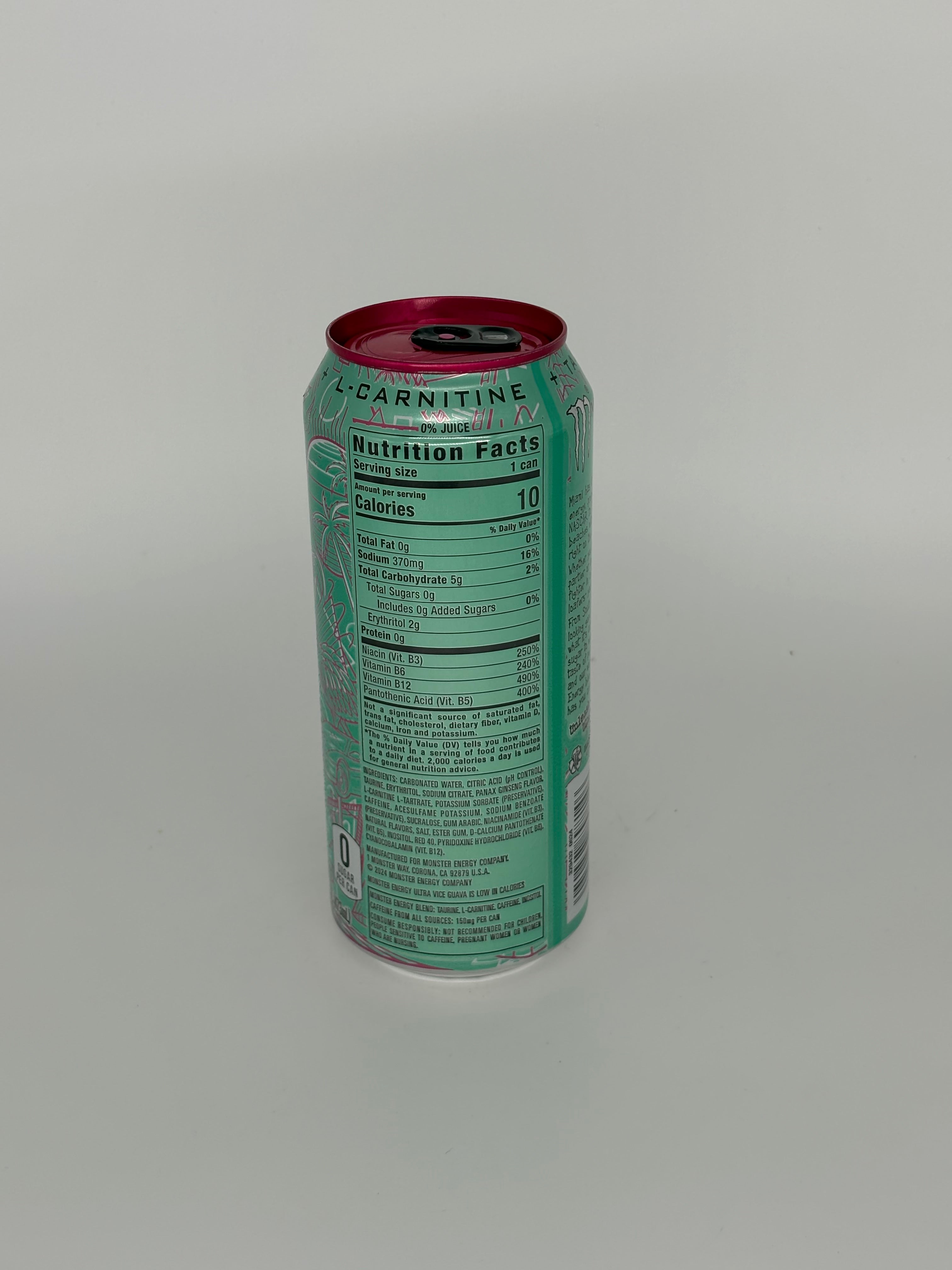 Monster Ultra Vice Guava Zero Sugar