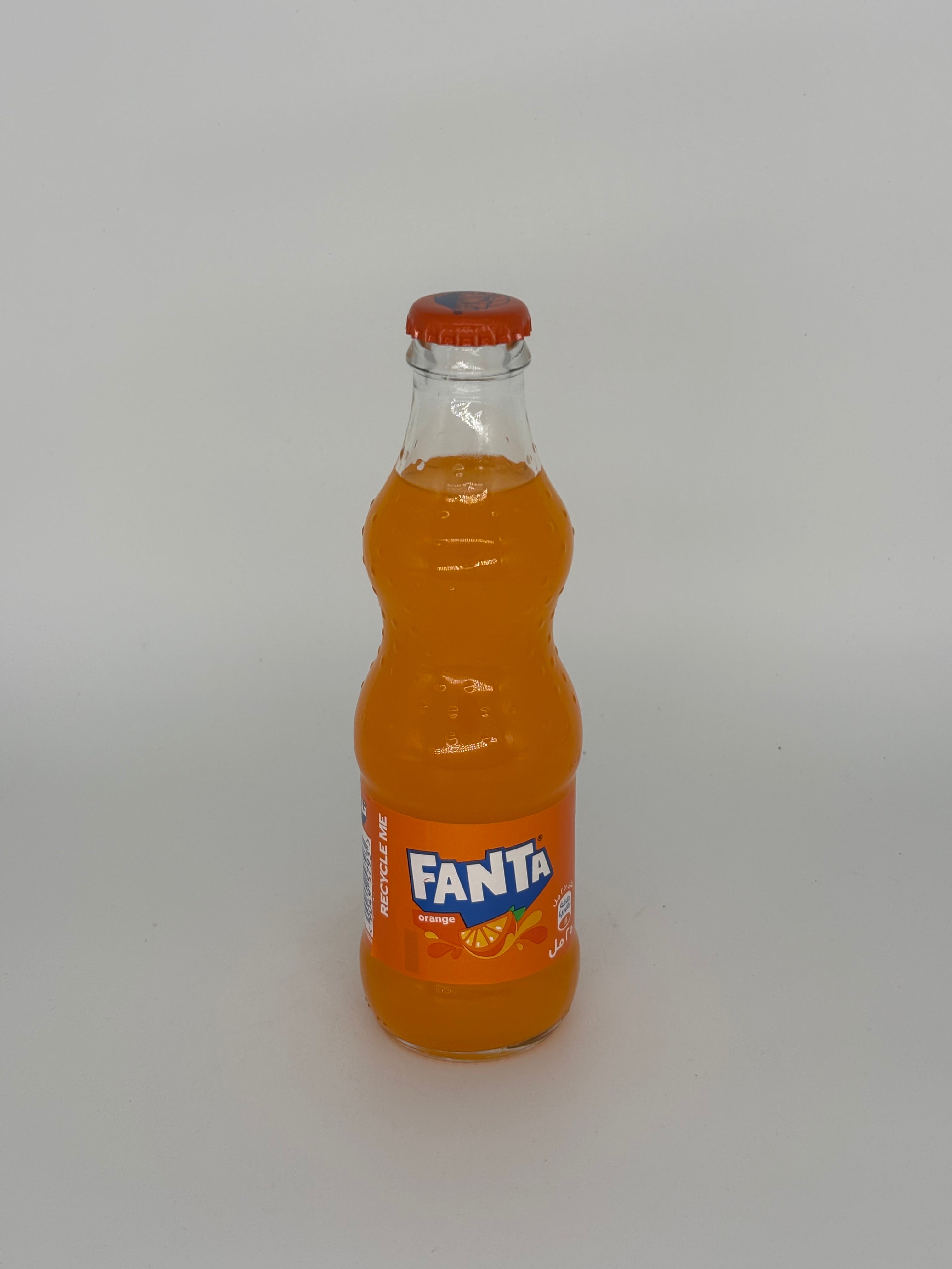 Fanta Orange Soda (Glass Bottle)