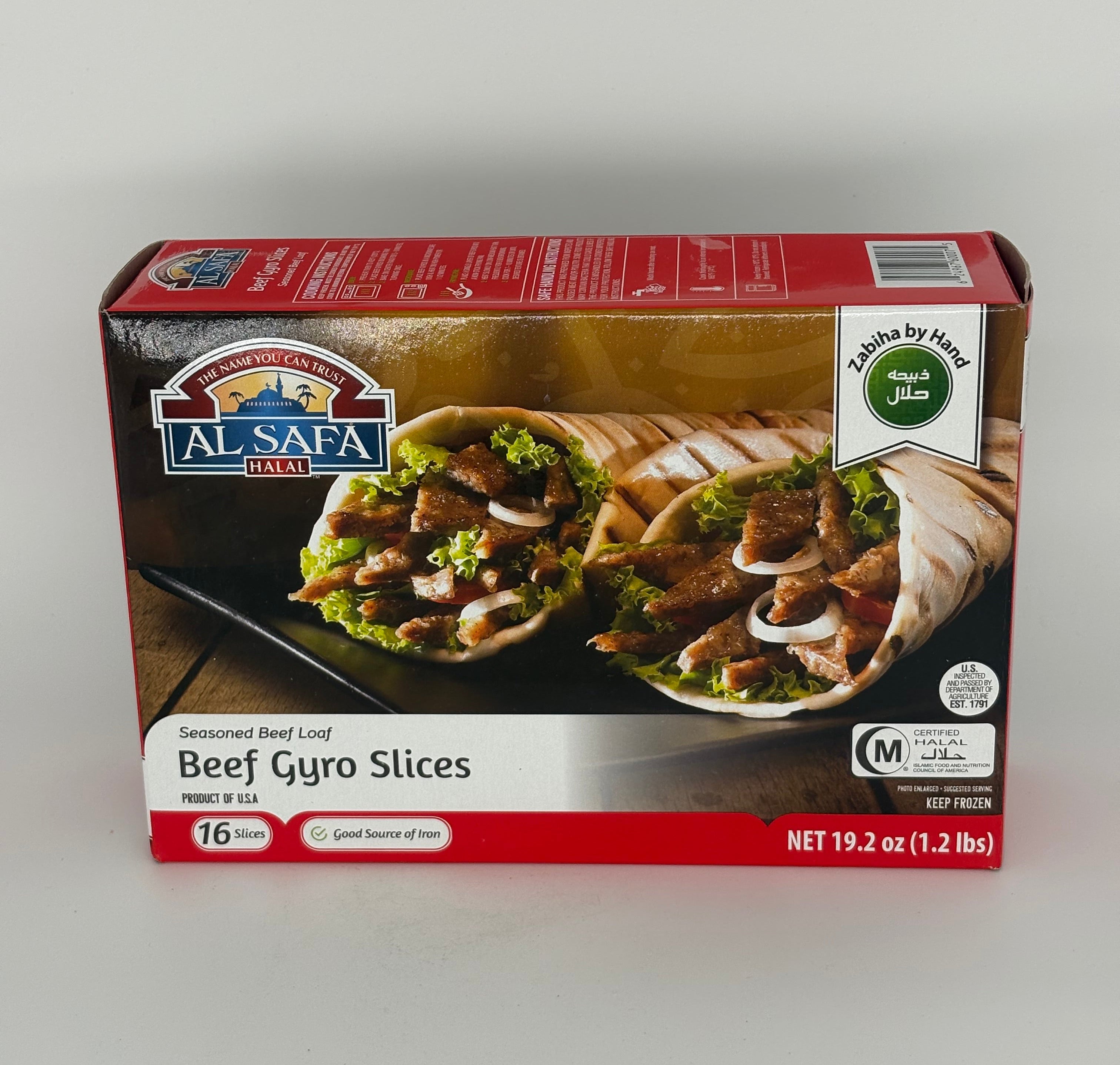 Seasoned Beef Loaf Beef Gyro Slices