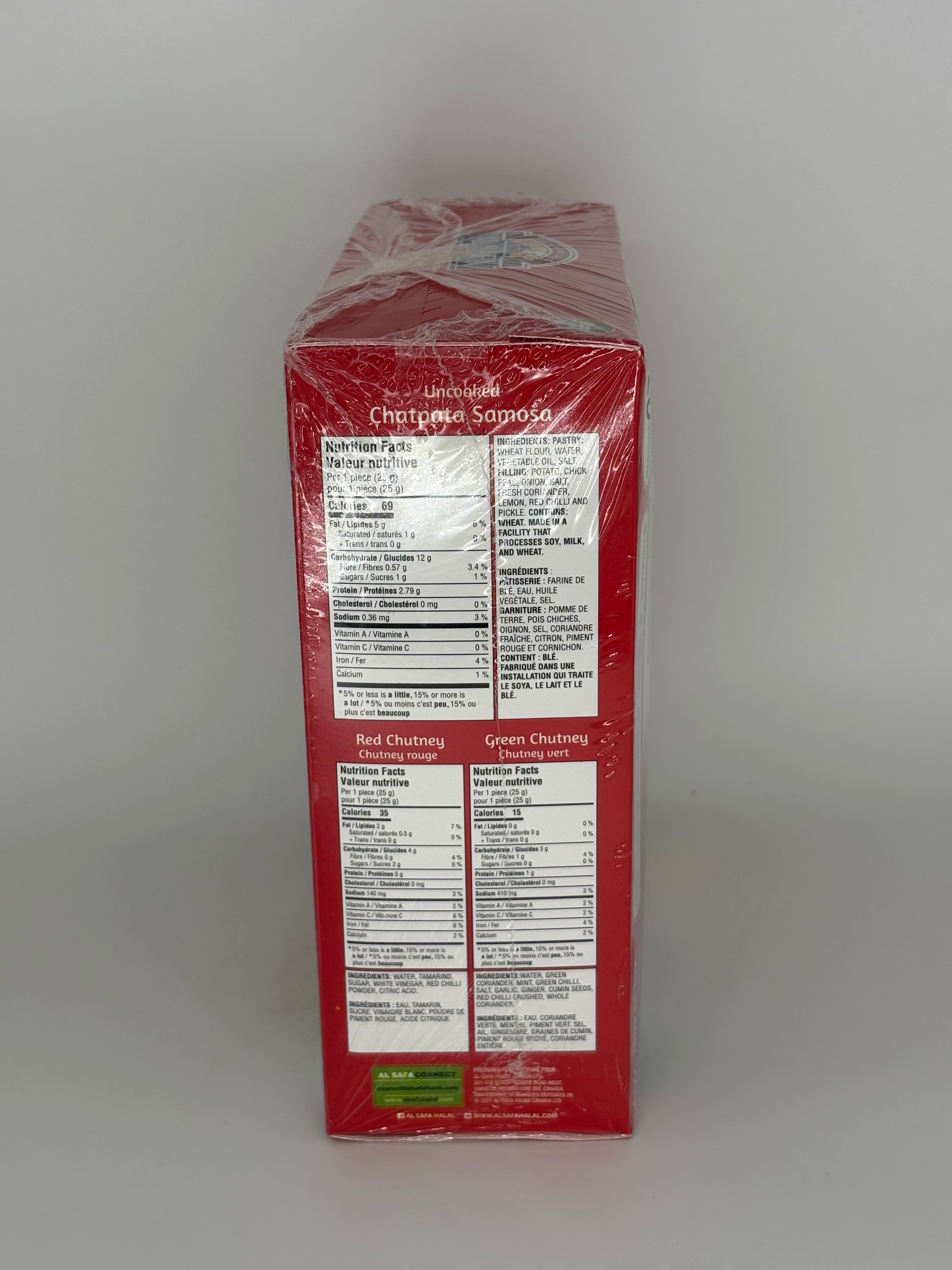 Uncooked Chatpata Samosa (20 Samosa)